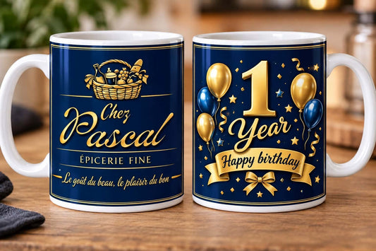 Tasse céramique Anniversaire