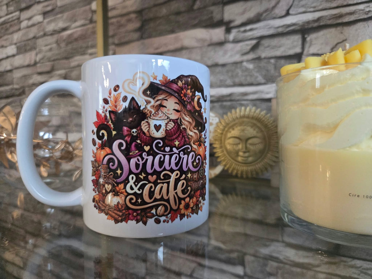 Tasse céramique theme Halloween