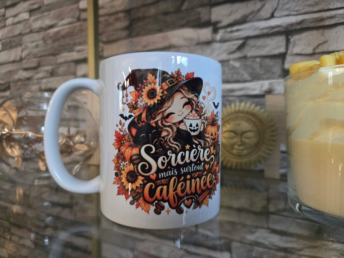 Tasse céramique theme Halloween