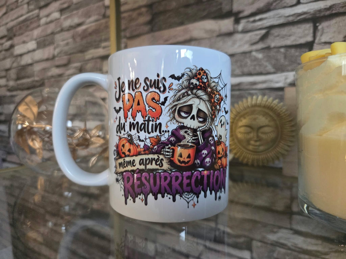 Tasse céramique theme Halloween