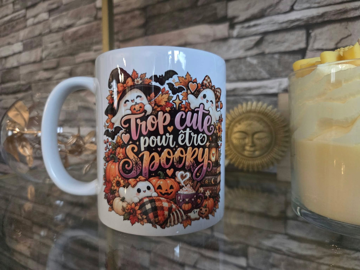 Tasse céramique theme Halloween