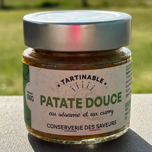 Tartinable Patate Douce sésame curry - 100g