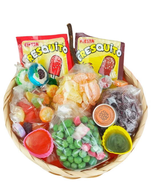 Panier Bonbons des années 60 et 70