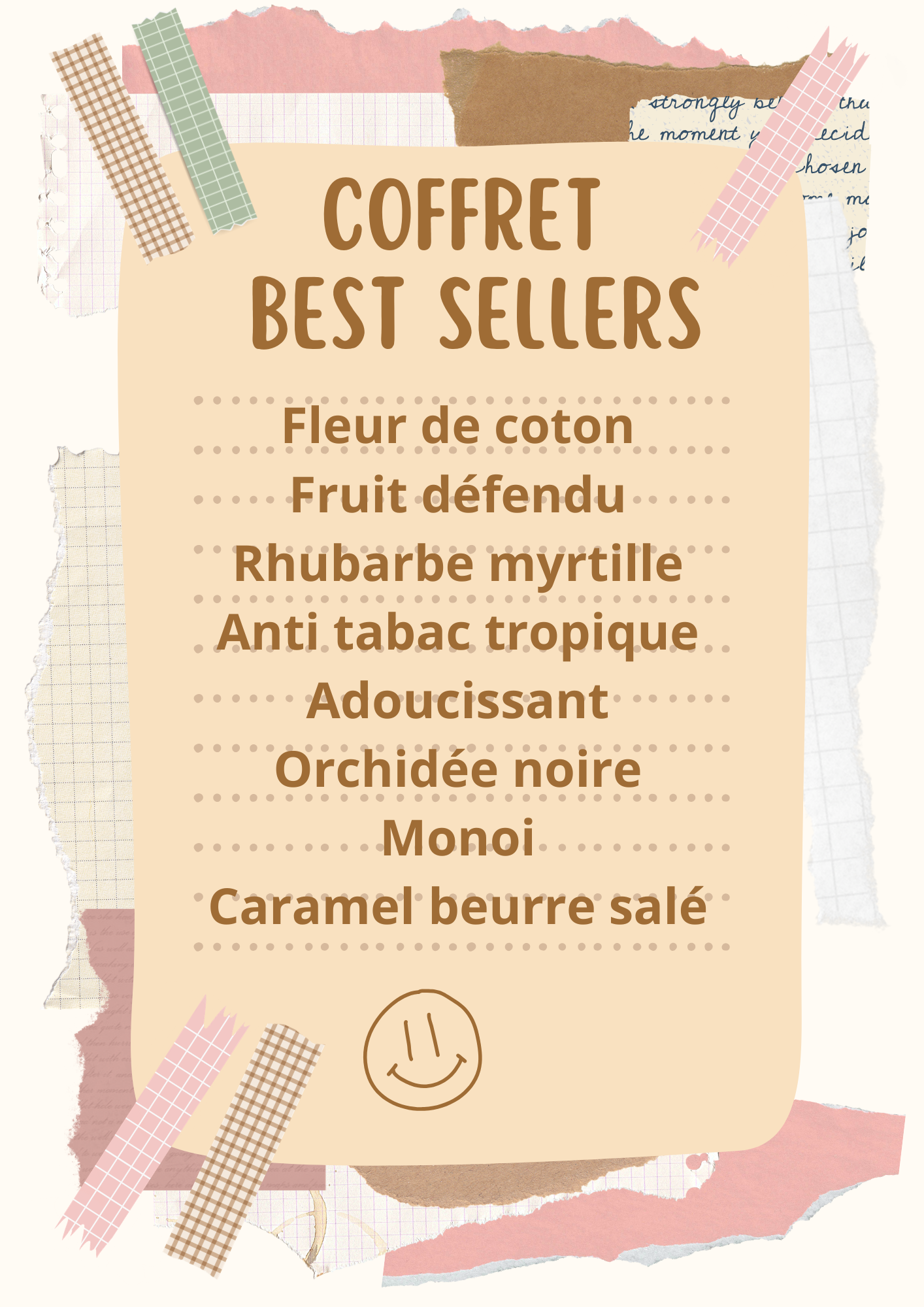 Coffret fondants