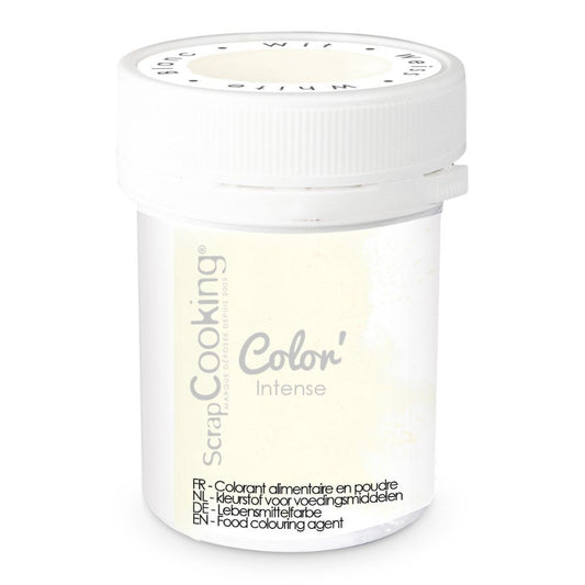 Colorant alimentaire en poudre - blanc