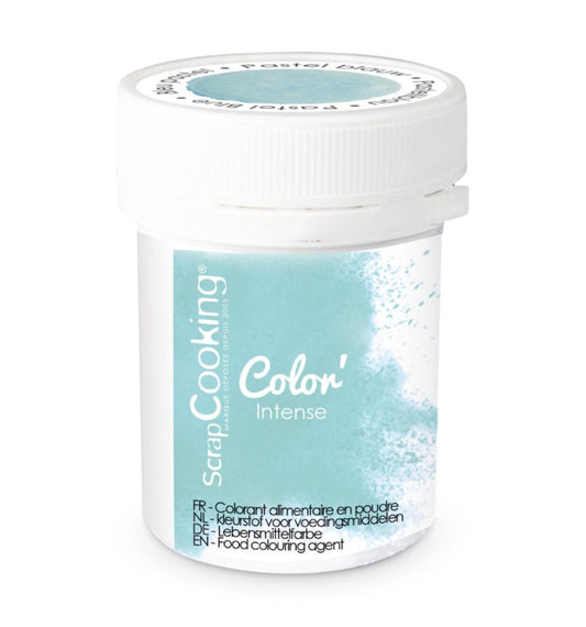 Colorant alimentaire en poudre - Bleu pastel