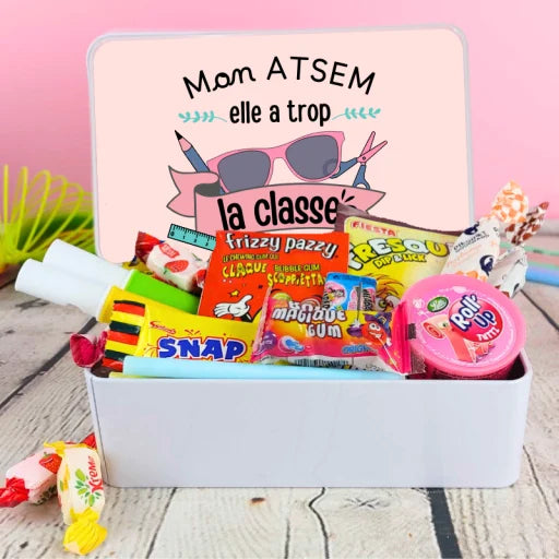 Boite à bonbon ATSEM