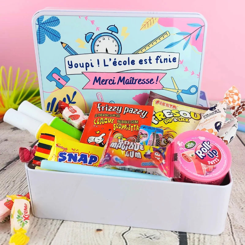 Boite à bonbons maitresse