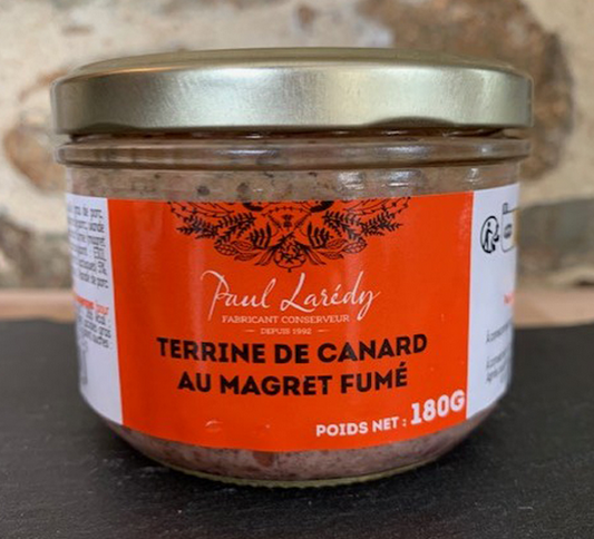 Terrine de canard au magret fumé - 90 ou 180g