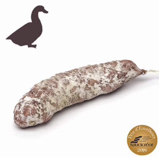 Saucisson sec au canard