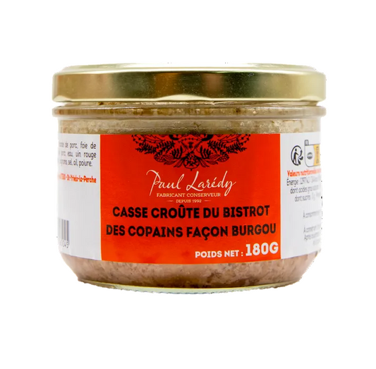 Terrine casse-croûte du bistrot des copains façon burgou - 90 ou 180g