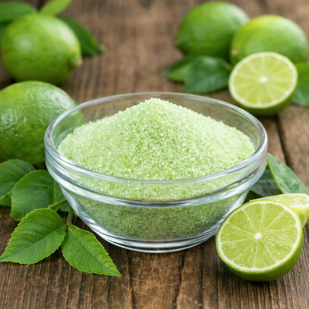 Sucre citron vert