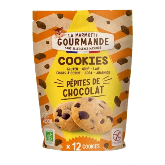 Cookies sans gluten aux pépites de chocolat