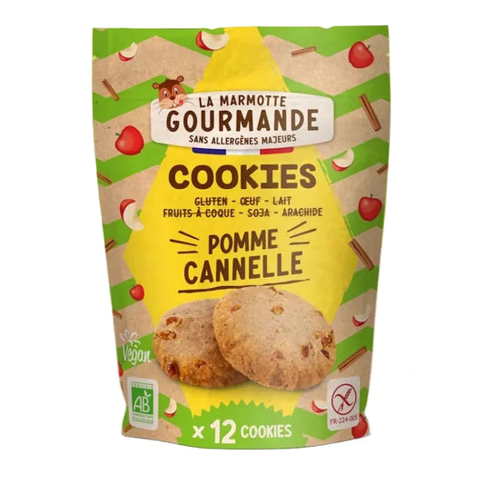 Cookies sans gluten pomme cannelle