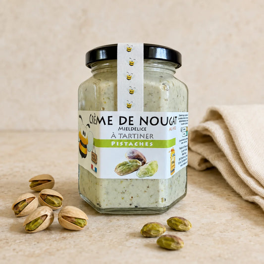Crème de nougat aux Pistaches