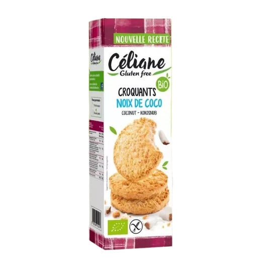 Biscuits croquants à la noix de coco sans gluten - par 2