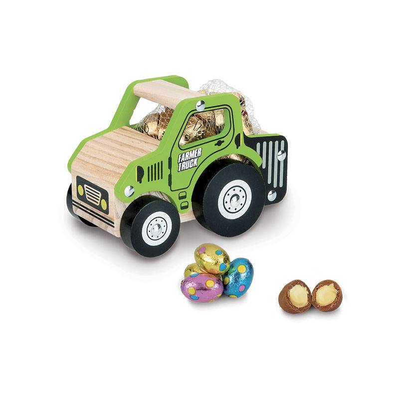 Véhicules bois de Pâques