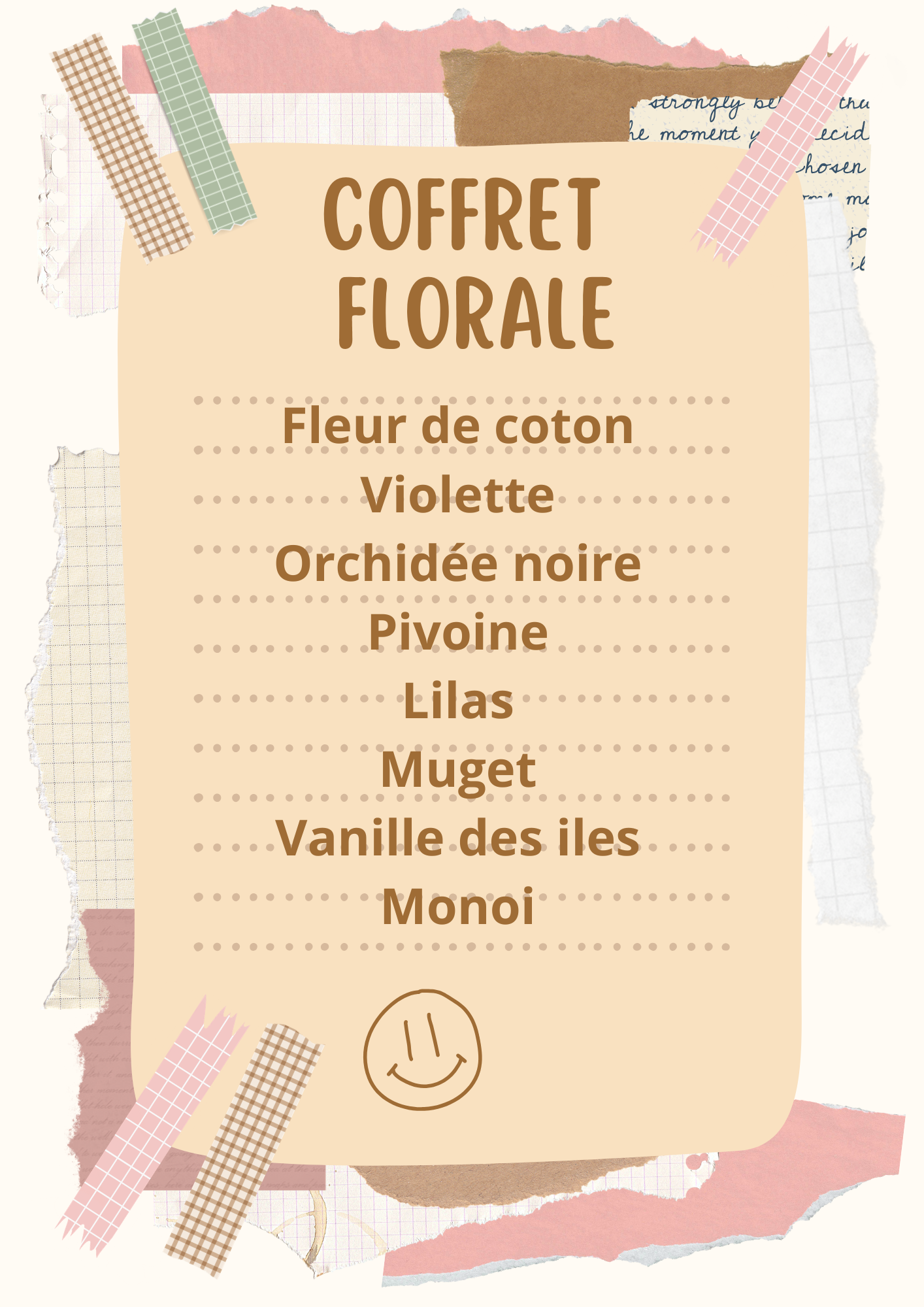 Coffret fondants