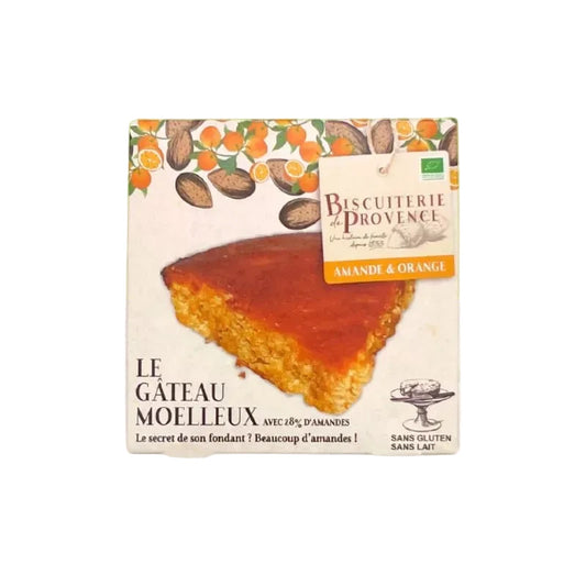 Gâteau moelleux orange et amandes sans gluten