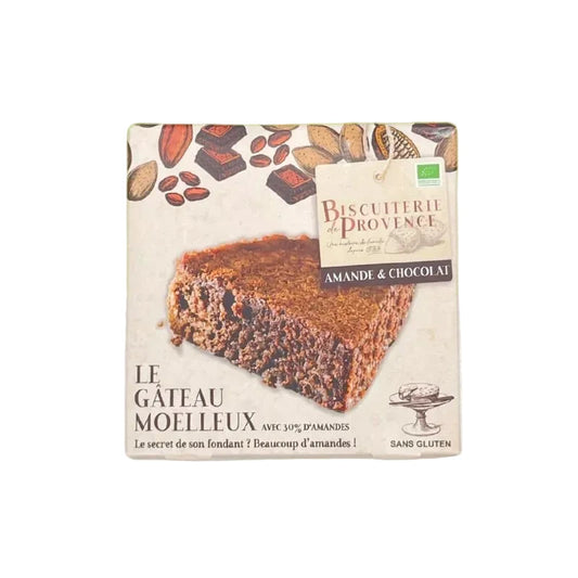 Gâteau Moelleux sans gluten aux amandes et chocolat