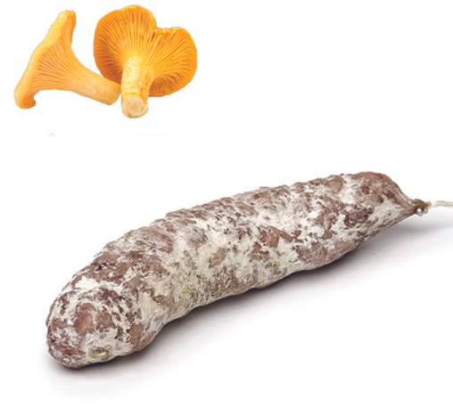 Saucisson sec aux Girolles
