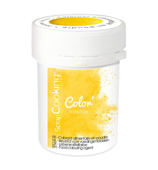 Colorant alimentaire en poudre - Jaune