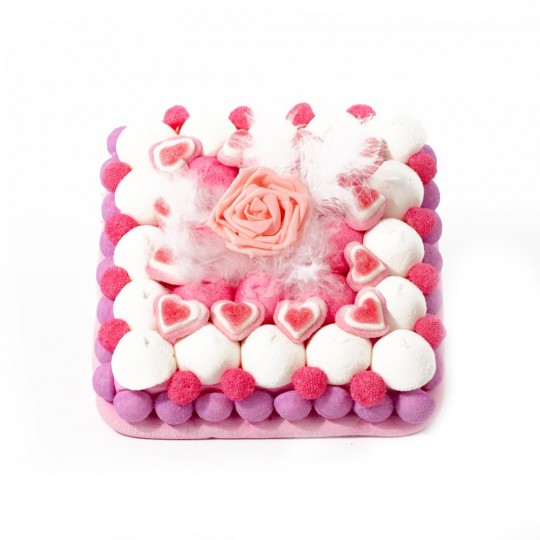 Gateau de bombon, la vie en rose