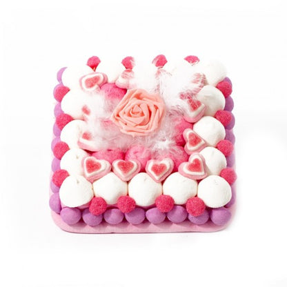 Gateau de bombon, la vie en rose