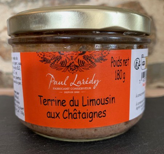Terrine du Limousin aux châtaignes - 90 ou 180g