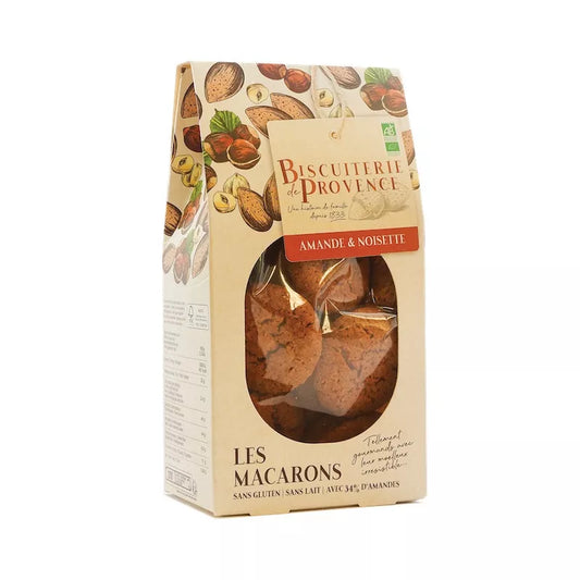 Macarons aux amandes et noisettes sans gluten et bio