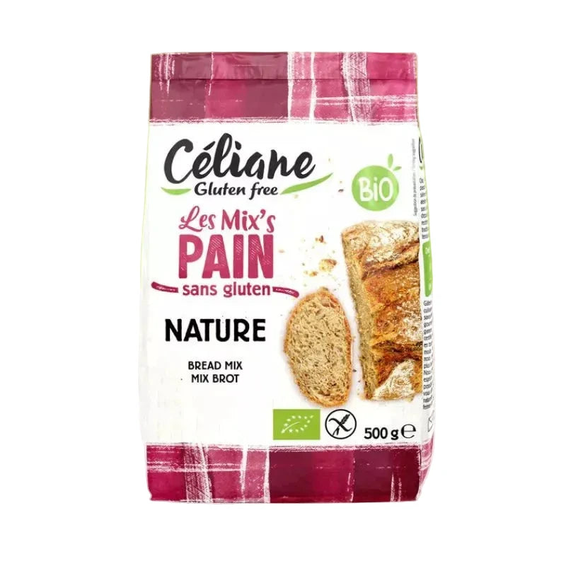 Mix pour pain nature sans gluten et bio - par 2