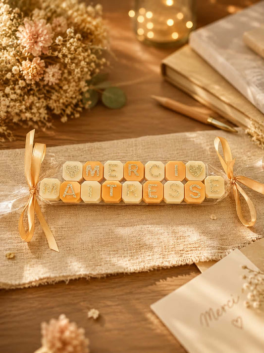Fondant message fin d'année