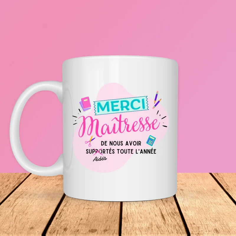 Mug maitresse