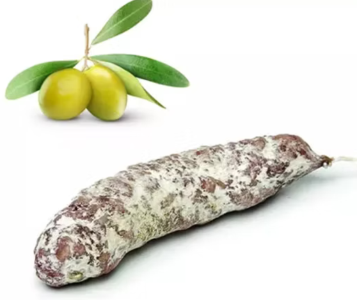Saucisson aux olives