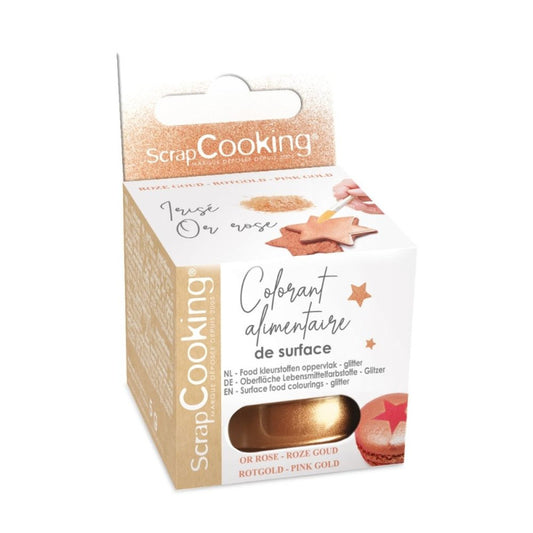 Colorant de surface - Or rosé