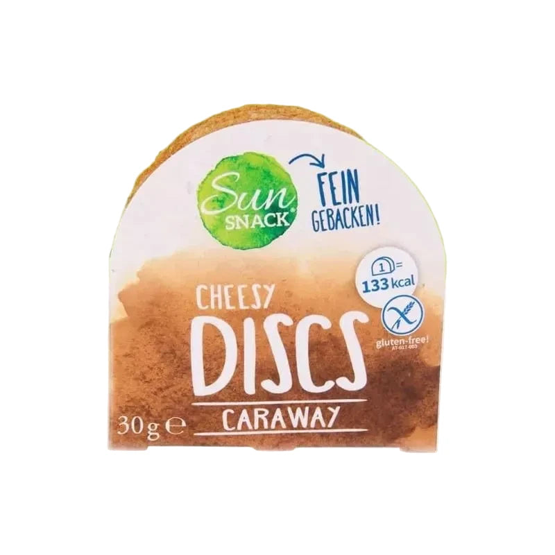 Croustillants au fromage cumin sans gluten  - par 2