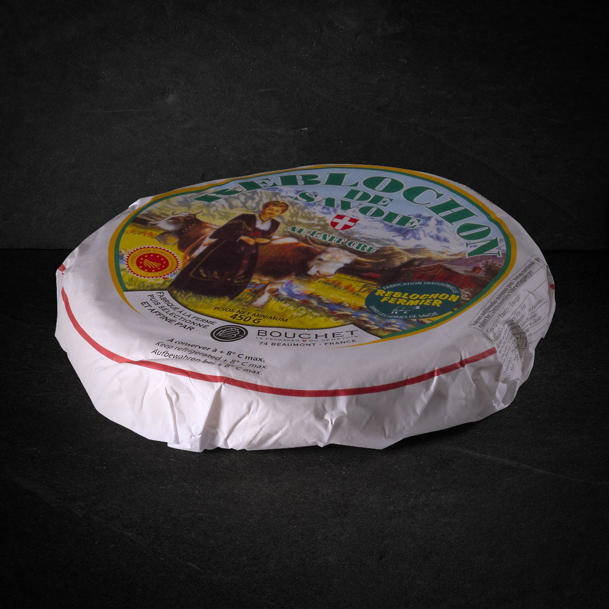 Reblochon de Savoie Fermier AOP au Lait Cru Bouchet