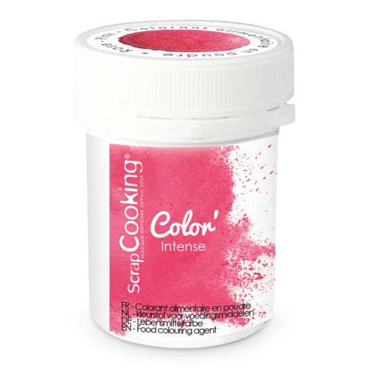Colorant alimentaire en poudre - Rose intense
