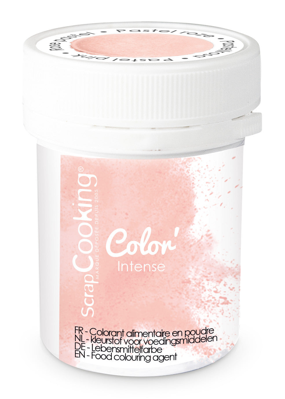 Colorant alimentaire en poudre - Rose pastel