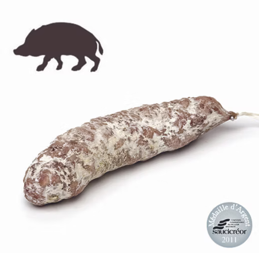 Saucisson sec au sanglier