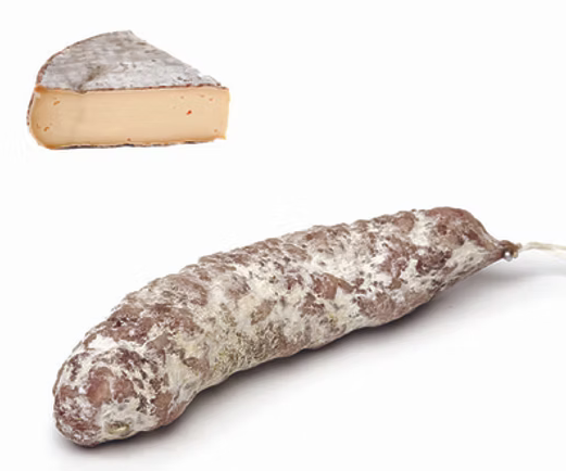 Saucisson sec au St Nectaire