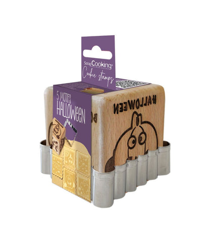 Tampon à biscuits Halloween et emporte pièce