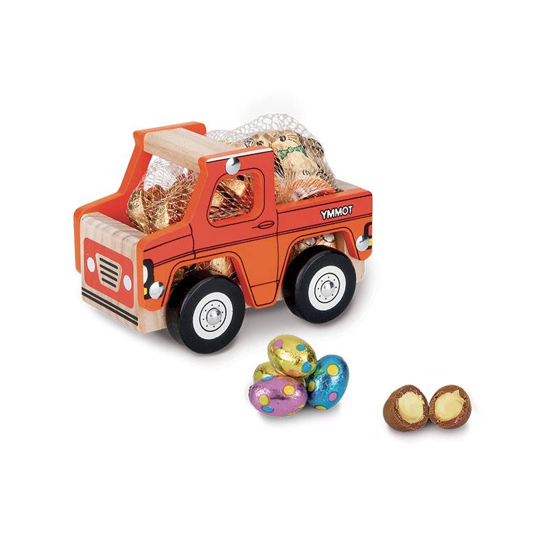 Véhicules bois de Pâques